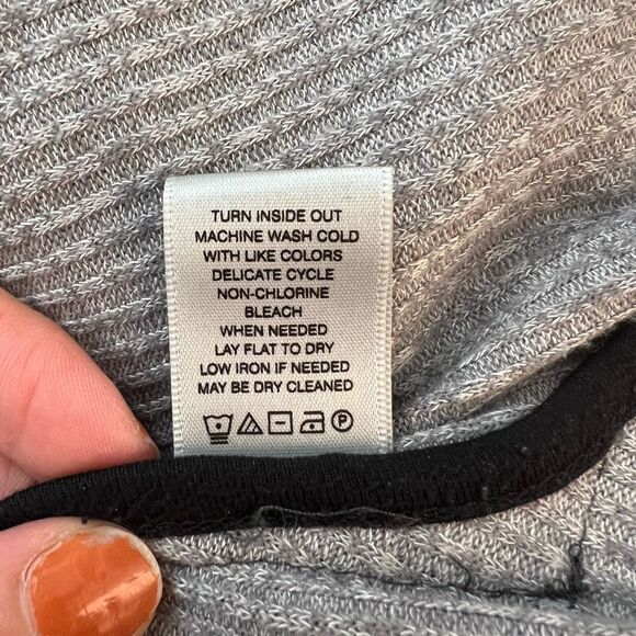 John & Mark Black Geometric Button Down Long Sleeve Cardigan Sweater Size XL - Picture 8 of 10